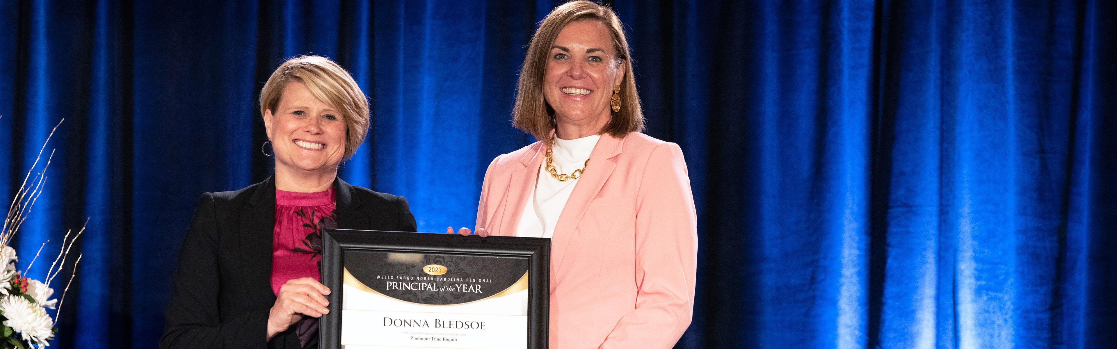 Wells Fargo North Carolina Principal of the Year Program NC DPI